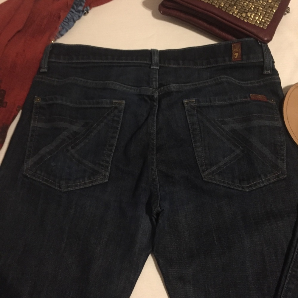 7 For All Mankind Bootcut Jeans 7 Pocket Size 30